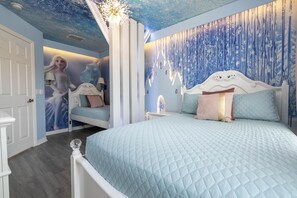 2nd Floor Frozen Room (1 Twin Size Bed + 1 Full Size Bed)