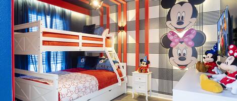 Mickey Room / Bunk Bed Sleep 4