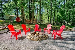 Our fire pit!