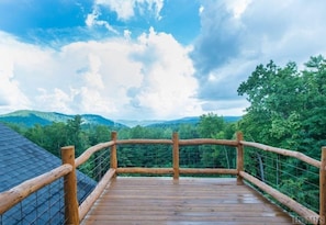 Ultimate "Coffee-with-a-view" from this Main Upstairs Bedroom Deck