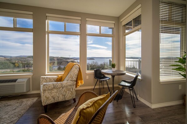 All-Season Sunroom with Lake View