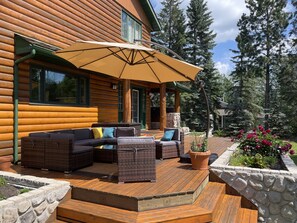 Back Deck Sitting Area