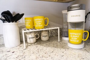Kaffe och/eller kaffebryggare