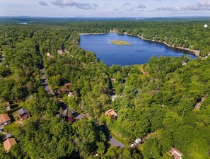 Nearby Lake Dresser and the Stonehouse.