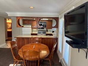 Dining Area and Kitchen.