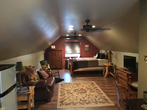 Living space from Kitchen view.
