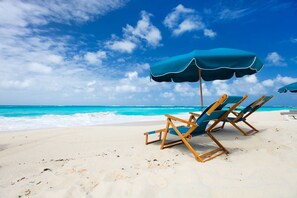 Beach Service with 2 chairs and umbrella with your stay (March - October)