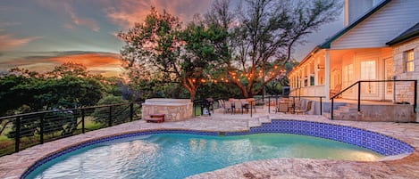 Grand Outdoor Space with a Private Pool