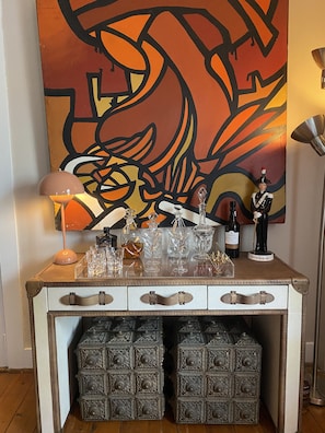 Bar in Living room