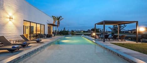 Private pool in Cape Coral, Florida