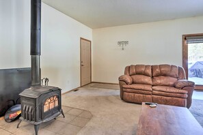 Living Room | Wood-Burning Stove