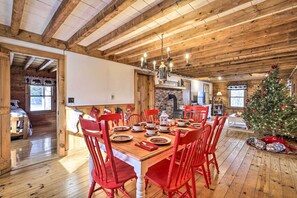 Dining Area | Firewood Provided