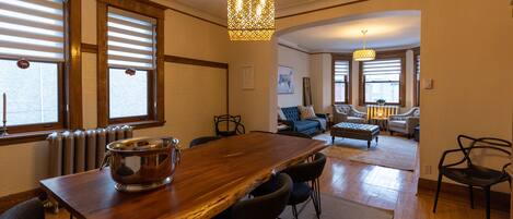 Beautifully appointed dining and living rooms for your luxurious stay!