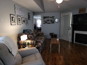 living room with sleeper Sofa