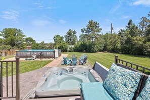 It is almost pool season! Our above-ground pool is seasonal and opens at the beginning of June.