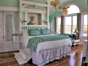 Master Bedroom encompasses entire top level