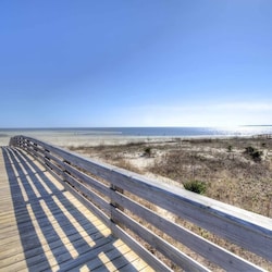 Private beach access