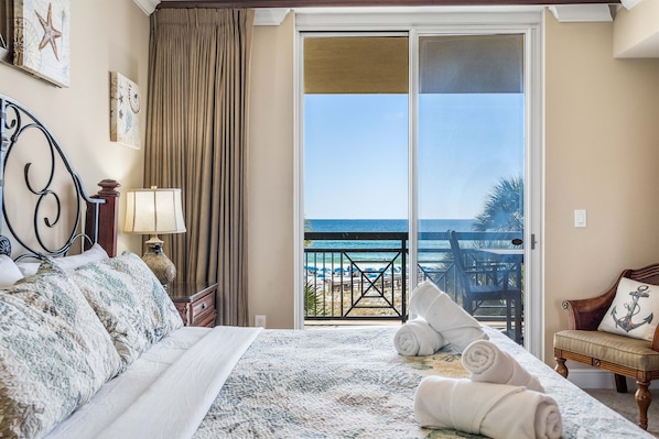 Wake up to breathtaking beach views