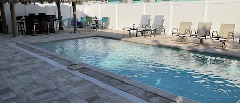 Pool Area with Tiki Bar