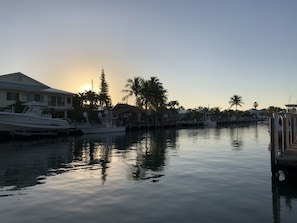 Canal View at Sunrise