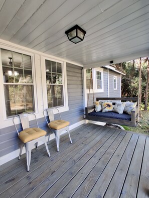 Front Porch with Seating