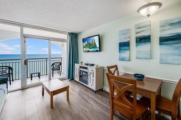 Large Living Area with Amazing Views of the Ocean, Beautifully Decorated
