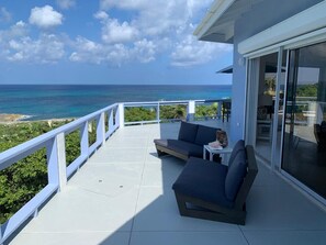 Terrace with outside siting area