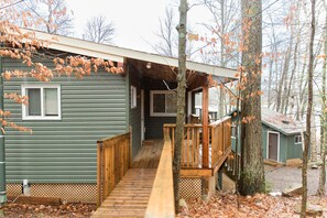 ramp to main cottage