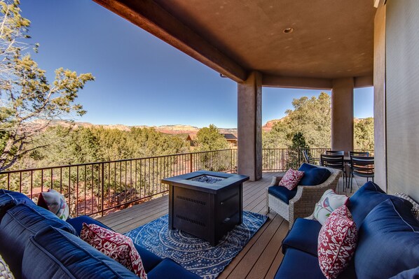 Wrap-Around Covered Deck with Gorgeous Views