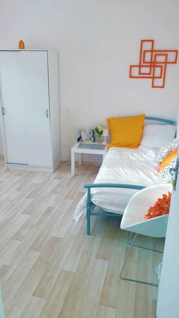 Chambre privée dans un appartement.