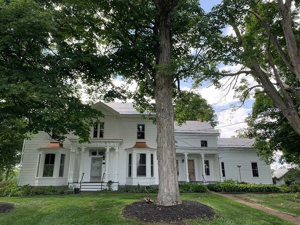 The Front Of The Magnificent Victorian.