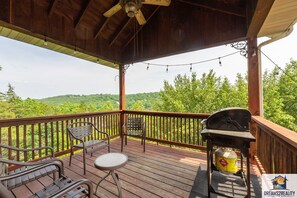 Private Patio with Gas Grill