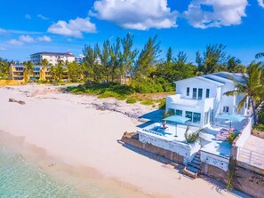 our vast nearly private beach