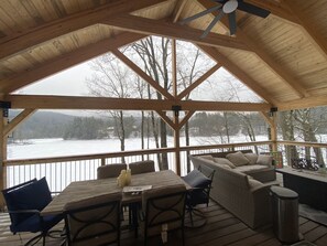 Upstairs Covered Deck