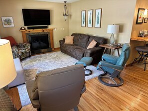 Living Room with Roku TV