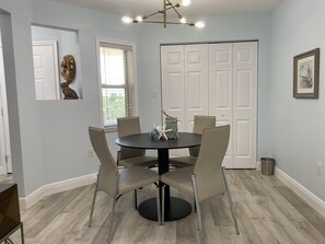 Breakfast Room where you'll relax in comfortable reclining chairs