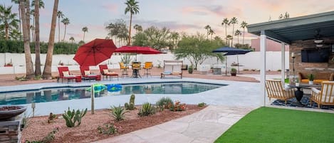 This Brand-New Remodel, located in one of Arizona's most Iconic cities, has a resort backyard for your friends and family.
