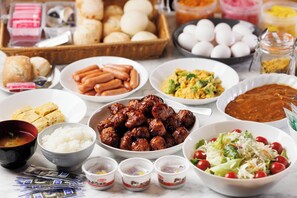 Free light breakfast service