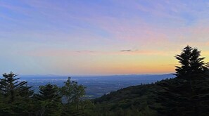 View from altitude 1000M to Utsunomiya and Mt. Tsukuba