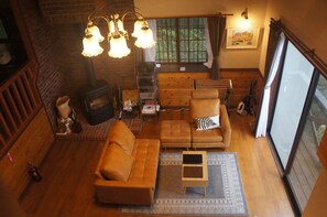 Luxury spacious living room