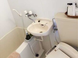 ・【部屋設備】ユニットバス完備、トイレは洗浄機付きです