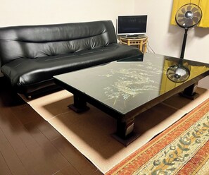 Large living and dining room