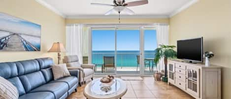 Stunning ocean view from living room
