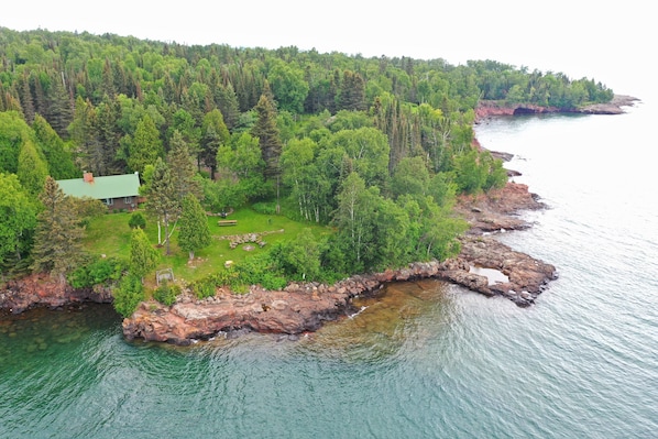 View from the lake