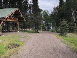 Big Shed as you enter the driveway