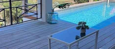 Terrasse piscine