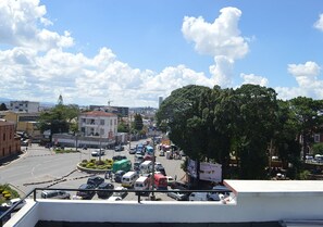 hotel terrace view