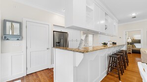 Kitchen bar with seating