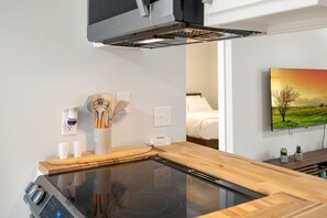 Fully Stocked Kitchen Stove & Microwave
