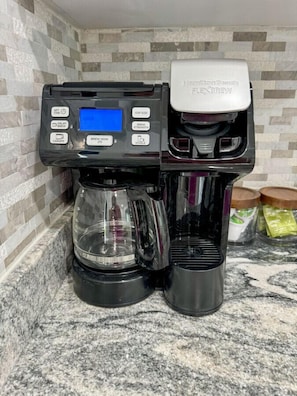 Coffee and/or coffee maker